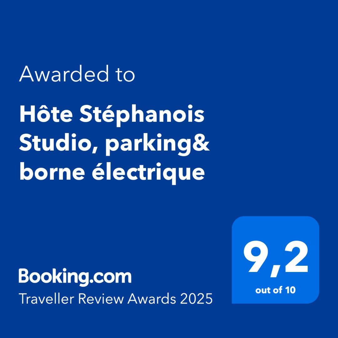 Hote Stephanois Studio, Parking& Borne Electrique Saint-Etienne  Ngoại thất bức ảnh